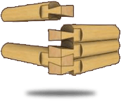 Рубка в лапу